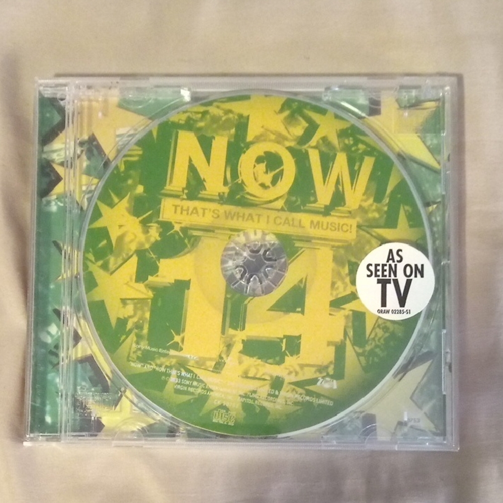 NOW THATS WHAT I CALL MUSIC 14 CD (American) VINTAGE 2003 23 YEARS OLD